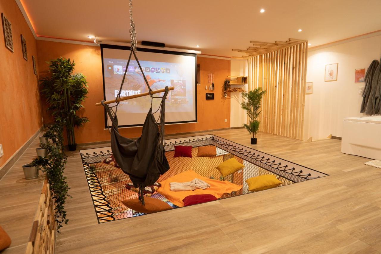 Capsule Marrakech I Chicha I Sauna I Balneo I Console Ps5 I Cinema Trith-Saint-Leger Bagian luar foto