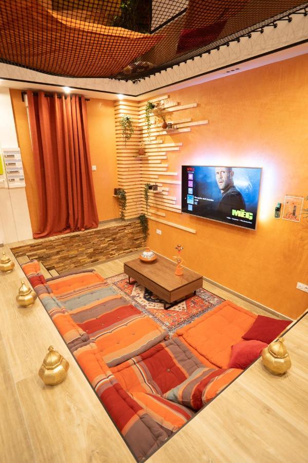 Capsule Marrakech I Chicha I Sauna I Balneo I Console Ps5 I Cinema Trith-Saint-Leger Bagian luar foto