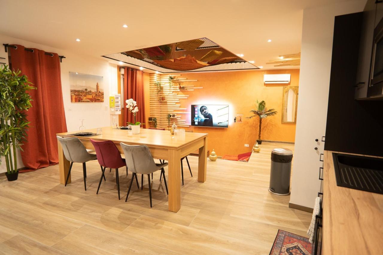 Capsule Marrakech I Chicha I Sauna I Balneo I Console Ps5 I Cinema Trith-Saint-Leger Bagian luar foto